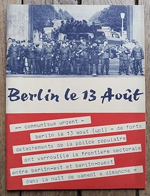 BERLIN le 13 Août