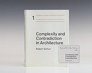 Immagine del venditore per Complexity and Contradiction in Architecture. venduto da Raptis Rare Books
