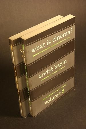 Seller image for What is Cinema. Essays - Two Volumes. Selected and Translated by Hugh Gray. New Foreword by Dudley Andres for sale by Steven Wolfe Books