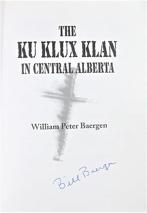 The Ku Klux Klan in Central Alberta