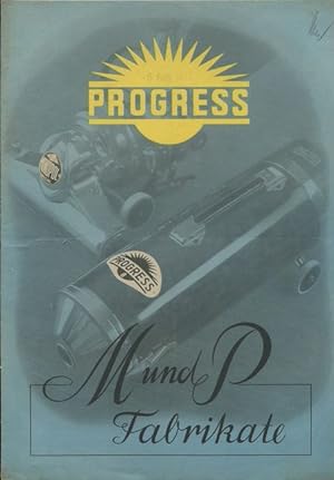 Prospekt: Progress M und P Fabrikate - 1939.