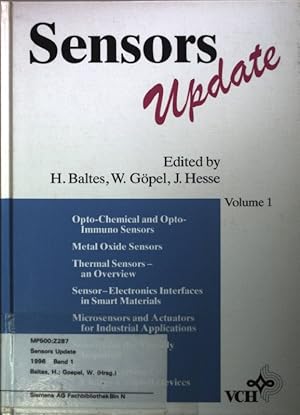 Seller image for Sensors Update: A Comprehensive Survey. for sale by books4less (Versandantiquariat Petra Gros GmbH & Co. KG)