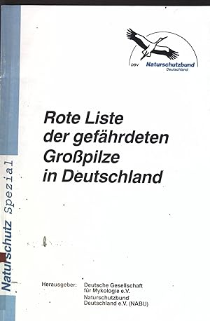 Bild des Verkufers fr Rote Liste der gefhrdeten Grosspilze in Deutschland; zum Verkauf von books4less (Versandantiquariat Petra Gros GmbH & Co. KG)