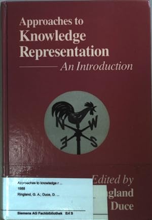 Seller image for Approaches to Knowledge Representation: An Introduction. for sale by books4less (Versandantiquariat Petra Gros GmbH & Co. KG)