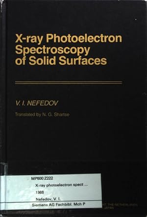 Image du vendeur pour X-ray Photoelectron Spectroscopy of Solid Surfaces. mis en vente par books4less (Versandantiquariat Petra Gros GmbH & Co. KG)