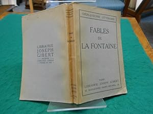 Fables de La Fontaine. Aus der Reihe: Chefs- d Oeuvre Littéraires.