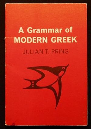 A Grammar of Modern Greek on a Phonetic Basis