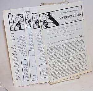 Bild des Verkufers fr Interbulletin [nos. 1-4, together with introductory brochure] zum Verkauf von Bolerium Books Inc.