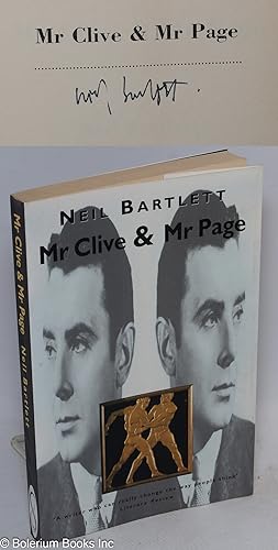 Seller image for Mr. Clive & Mr. Page a novel[signed] for sale by Bolerium Books Inc.
