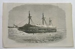 Imagen del vendedor de HMS Aurora in Winter Quarters at Quebec, 1867 Ship Print a la venta por Maynard & Bradley