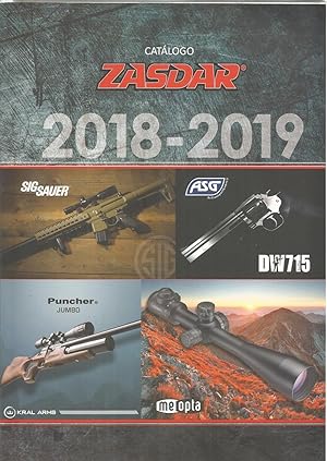 CATALOGO ZASDAR 2018-2019 (armas accesorios)