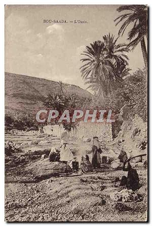 Seller image for Carte Postale Ancienne Bou Saada L'Oasis for sale by CPAPHIL