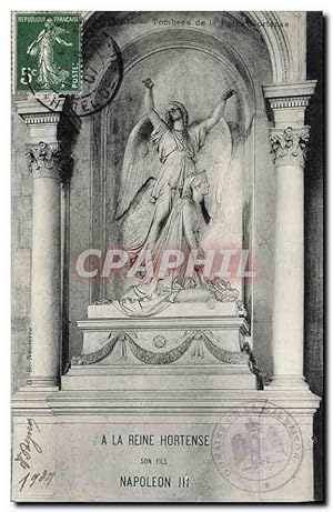 Imagen del vendedor de Carte Postale Ancienne A La Reine Hortense Napoleon III a la venta por CPAPHIL