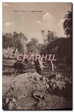 Seller image for Carte Postale Ancienne Bou Saada Aragua l'Oasis for sale by CPAPHIL