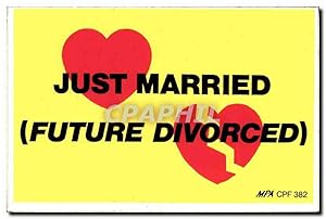 Immagine del venditore per Carte Postale Moderne Just married Future divorced venduto da CPAPHIL