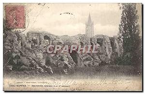 Carte Postale Ancienne Saintes Anciennes Arenes