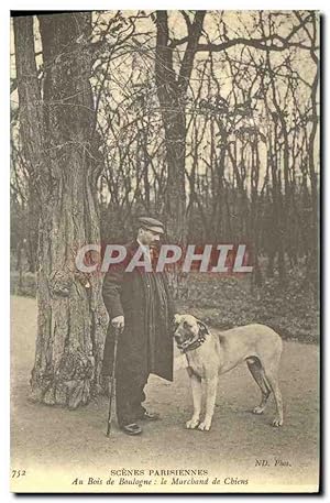 Image du vendeur pour Reproduction Scenes parisiennes Au Bois de Boulogne le Marchand de chiens mis en vente par CPAPHIL