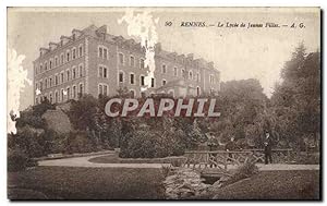 Immagine del venditore per Carte Postale Ancienne Rennes Le Lycee de Jeunes Filles venduto da CPAPHIL