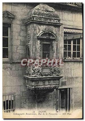 Image du vendeur pour Carte Postale Ancienne Dijon Echauguette Renaissance Rue de la Vannerie mis en vente par CPAPHIL