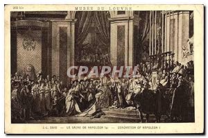 Image du vendeur pour Carte Postale Ancienne Musee du Louvre Le Sacre de Napoleon mis en vente par CPAPHIL
