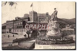 Image du vendeur pour Carte Postale Ancienne Monaco Le Palais du Prince et Monument mis en vente par CPAPHIL