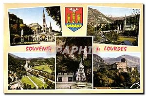 Seller image for Carte Postale Ancienne Souvenir de Lourdes for sale by CPAPHIL