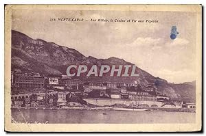 Seller image for Carte Postale Ancienne Monte Carlo Les Htels le Casino et Tie aux Pigeons for sale by CPAPHIL