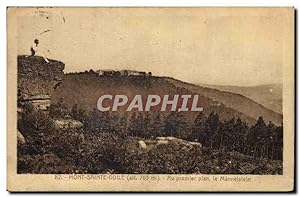 Seller image for Carte Postale Ancienne Mont Sainte Odle Ru Primier plan Le Manneistein for sale by CPAPHIL