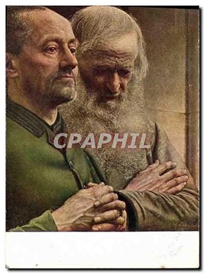 Bild des Verkufers fr Carte Postale Ancienne Museum der Bildenden kunste zu Leipzig Leempoels in der Kirche zum Verkauf von CPAPHIL