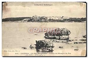 Bild des Verkufers fr Carte Postale Ancienne Cannes le Ste Marguerite Prison du Masque de Fer zum Verkauf von CPAPHIL