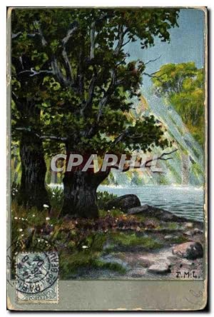 Bild des Verkufers fr Carte Postale Ancienne Arbre zum Verkauf von CPAPHIL