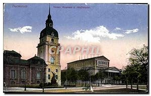 Image du vendeur pour Carte Postale Ancienne Darmstadi Neues Museum Hoftheater mis en vente par CPAPHIL