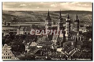 Carte Postale Ancienne Naumburg Saale Dom und Oberlandesqeridit