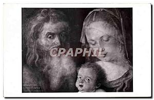 Bild des Verkufers fr Carte Postale Ancienne Petit palais Paris La Sainte Famille par Albert Durer zum Verkauf von CPAPHIL