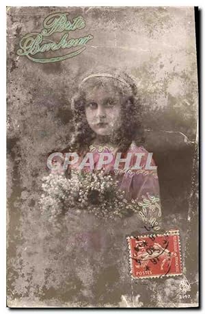 Bild des Verkufers fr Carte Postale Ancienne Porte Bonheur Enfant zum Verkauf von CPAPHIL