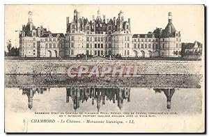 Carte Postale Ancienne Chambord Le Château Monument historique