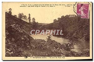 Seller image for Carte Postale Ancienne Garglesse Indre En aval du Pont Noir for sale by CPAPHIL