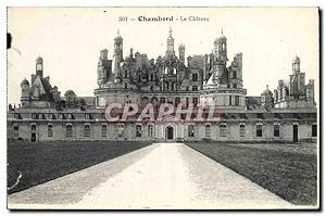 Carte Postale Ancienne Chambord le Château