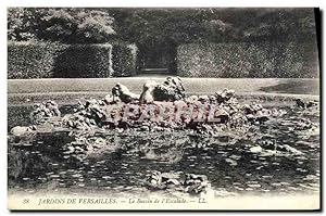 Image du vendeur pour Carte Postale Ancienne Jardins de Versailles Le Bassin de l'Escalade mis en vente par CPAPHIL