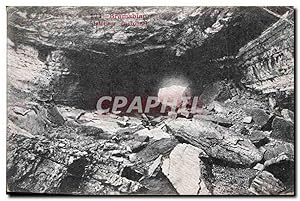 Carte Postale Ancienne Bramabian Intérieur du Tunnel