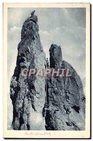 Image du vendeur pour Carte Postale Ancienne Escalade d'Une Aiguille mis en vente par CPAPHIL