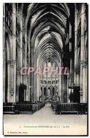 Imagen del vendedor de Carte Postale Ancienne Cathdrale de Chartres E et L la Net a la venta por CPAPHIL