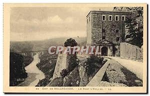 Carte Postale Ancienne Env de Bellegarde le Fort l'Eclise