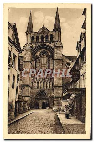 Imagen del vendedor de Carte Postale Ancienne Lisieux La Rue de Paradis Portail de la Cathdrale Saint Pierre a la venta por CPAPHIL