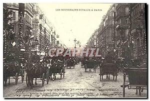 Bild des Verkufers fr Reproduction Les Souyerains detalie a Paris avenue de l'Opera des Grands Boulevards zum Verkauf von CPAPHIL