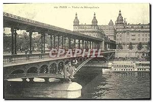 Bild des Verkufers fr Reproduction Paris Viaduc du Metropolitain Metro zum Verkauf von CPAPHIL