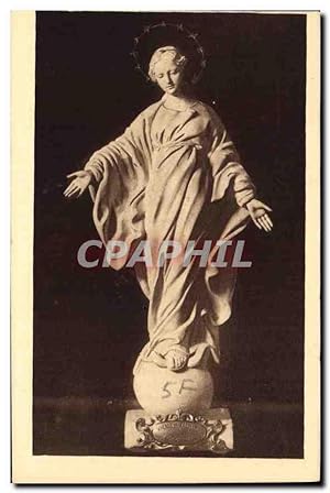 Bild des Verkufers fr Carte Postale Ancienne La Statue de la Vierge qui s'anima pour sourire a Ste Therese de l'Enfant Jesus zum Verkauf von CPAPHIL