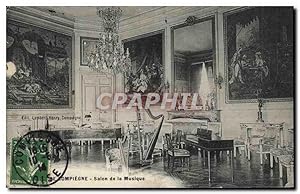 Image du vendeur pour Carte Postale Ancienne Chteau de Compiegne Salon de la Musique mis en vente par CPAPHIL