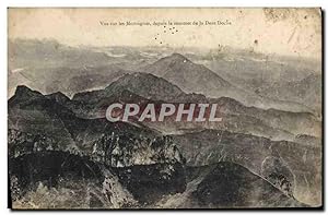 Image du vendeur pour Carte Postale Ancienne vue sur les Montagnes depuis le sommet de la Dent Doche mis en vente par CPAPHIL