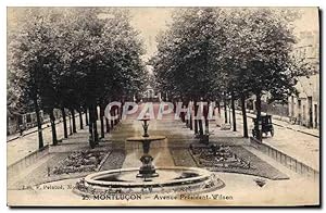 Imagen del vendedor de Carte Postale Ancienne Montlucon Avenue President Wilson a la venta por CPAPHIL